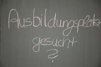 Das Bild zeigt eine Schultafel. Quelle: Kreis Heinsberg