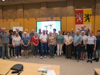 Im Großen Sitzungssaal fand am 12. Mai 2025 die Mitgliederversammlung von "HS - ein Kreis hilft" statt. Foto: Kreis Heinsberg