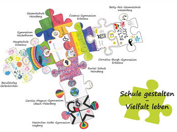 Projekte zu den Themen Vielfalt, Respekt, Diskriminierung und Rassismus stehen bei "Schule gestalten - Vielfalt leben" im Mittelpunkt. Foto: Kreis Heinsberg