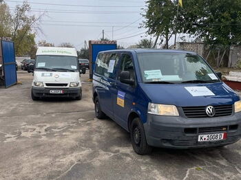 Die beiden Fahrzeuge werden für Aktivitäten eines humanitären Gebietszentrums eingesetzt. Foto: marganets-rada.dp.ua