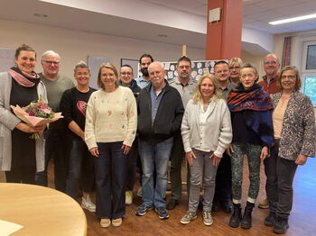 Referentin Sabrina Scherzenski (links) vom Psychosozialen Zentrum Mönchengladbach sensibilisierte die Teilnehmenden zum Thema „Traumatisierung von Kindern und Jugendlichen“. Foto: Kreis Heinsberg