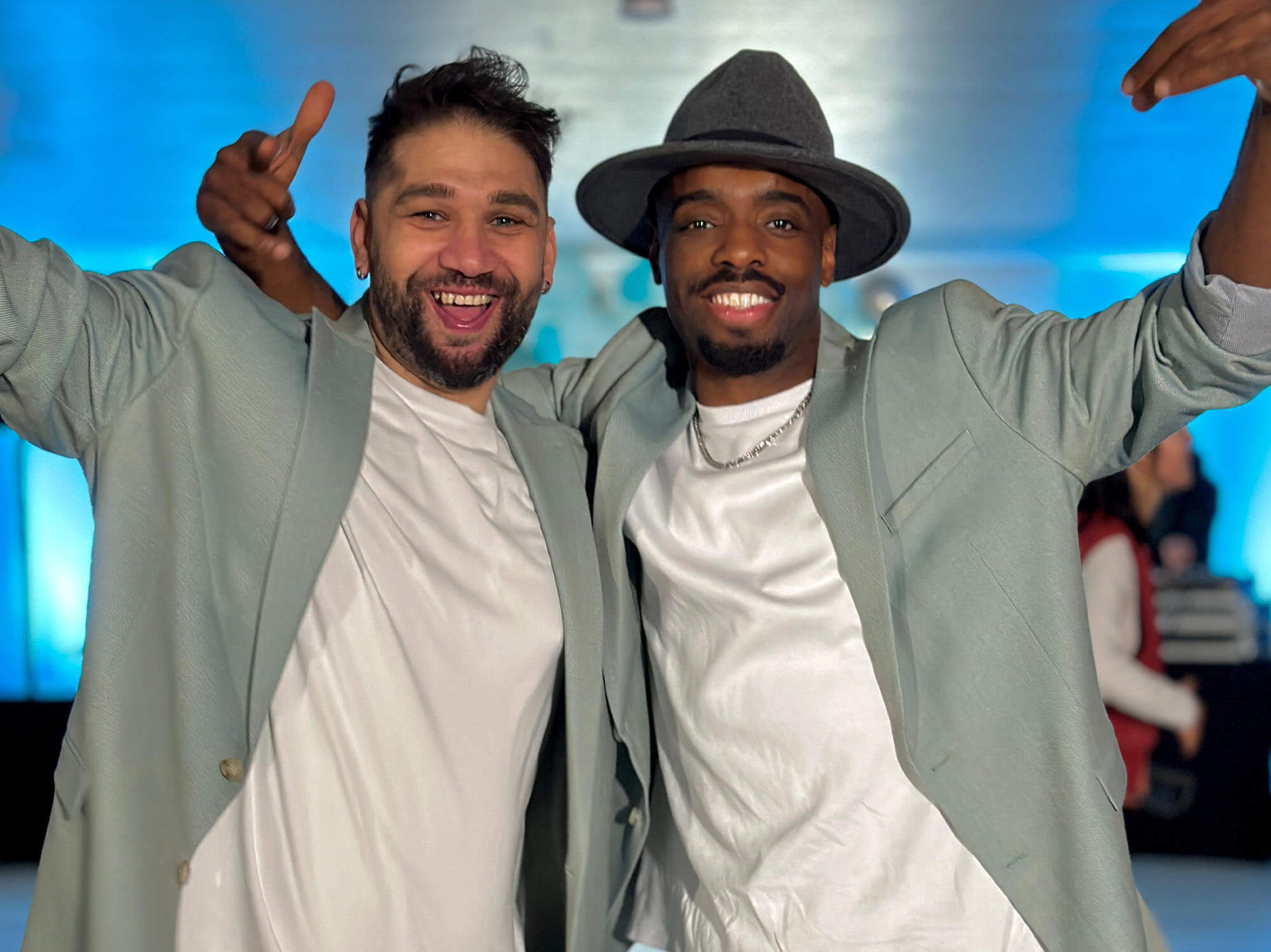 Die Künstler Neno und Rae Dikilu alias Sugar Rae präsentieren mit “Street Vibes“ eine energiegeladene Tanzshow. Foto: Nenad Rademakers
